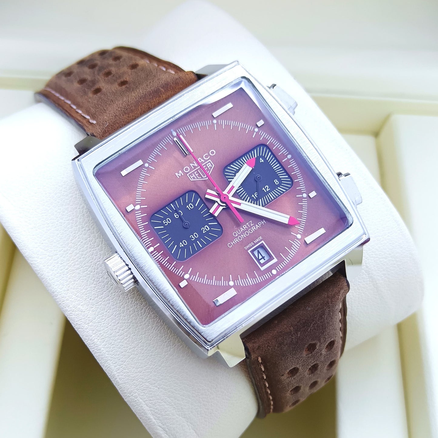 EXCLUSIVE TAG-HEUER CHRONOGRAPH STYLISH MONACO HEUER GULF NOW ALLOVER IN OMAN | MONACO HEUER G CHRNO 1555776