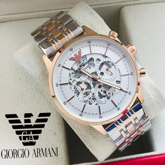 EXCLUSIVE ARMANI CHRONOGRAPH STYLISH WATCH | ARMANI MAN 004