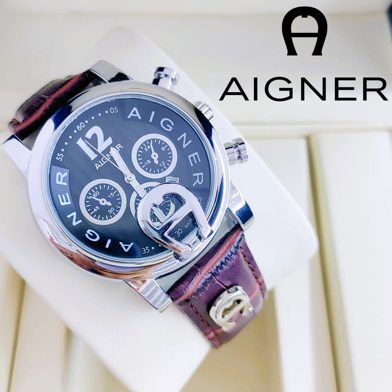 PREMIUM QUALITY AIGNER WATCH FOR MEN | AIGNER MEN 25564