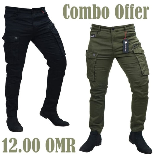 PREMIUM QUALITY SIX POCKET CARGO PANT | CARGO PANT COMBO 1