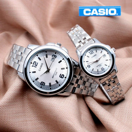 PREMIUM QUALITY CASIO COUPLE WATCH WITH OFFER PRICE | CASIO COUPLE 11