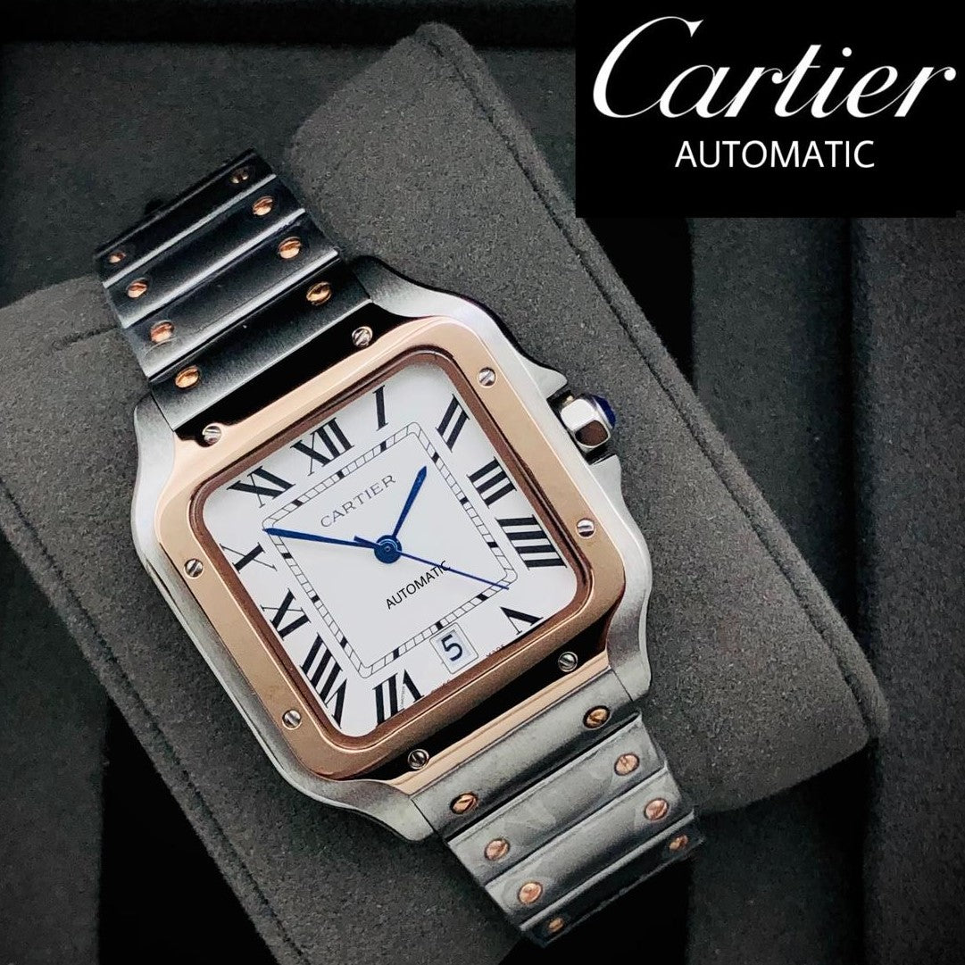 LUXURY CARTIER WATCH WITH AUTOMATIC VERY STYLISH | CARTIER AUTOMATIC 133791