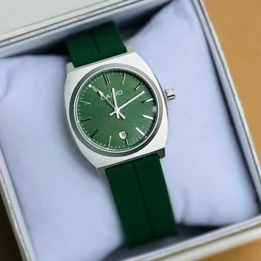 NEW CASIO WATCH WITH MAGNETIC SILICONE STRAP NOW ALLOVER IN OMAN | CASIO 155731