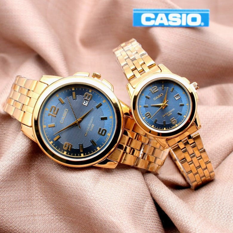 PREMIUM QUALITY CASIO COUPLE WATCH WITH OFFER PRICE | CASIO COUPLE 01