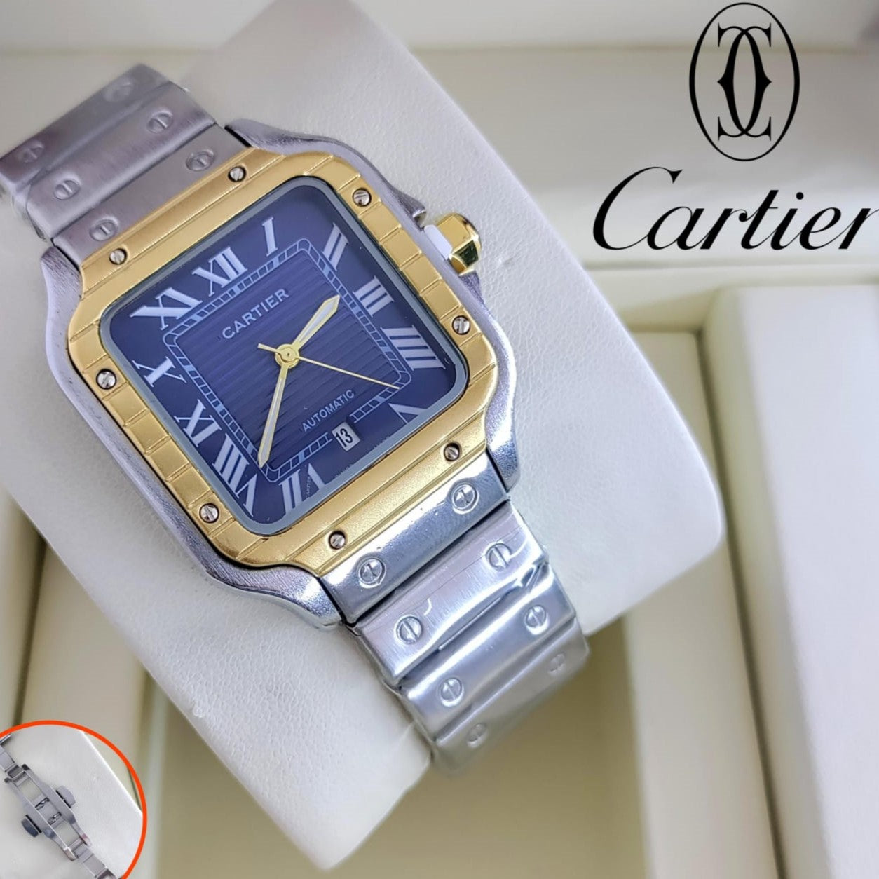 SANTOS DE CARTIER EXCLUSIVE COLLECTIONS FOR MEN| CARTIER SANTOS 98822