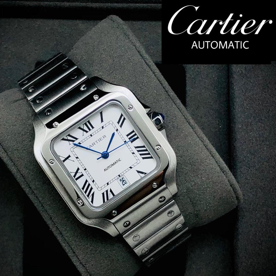 LUXURY CARTIER WATCH WITH AUTOMATIC VERY STYLISH | CARTIER AUTOMATIC 133792