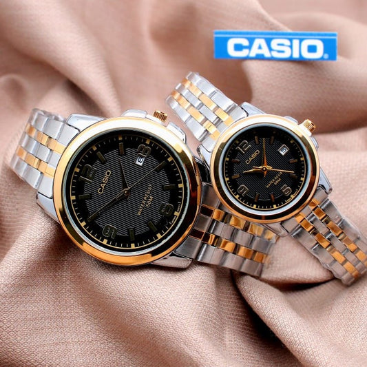 PREMIUM QUALITY CASIO COUPLE WATCH WITH OFFER PRICE | CASIO COUPLE 03
