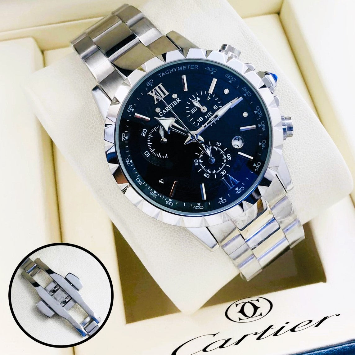 PREMIUM QUALITY CARTIER WATCH COME FROM DUBAI | CARTIER MAN 97843