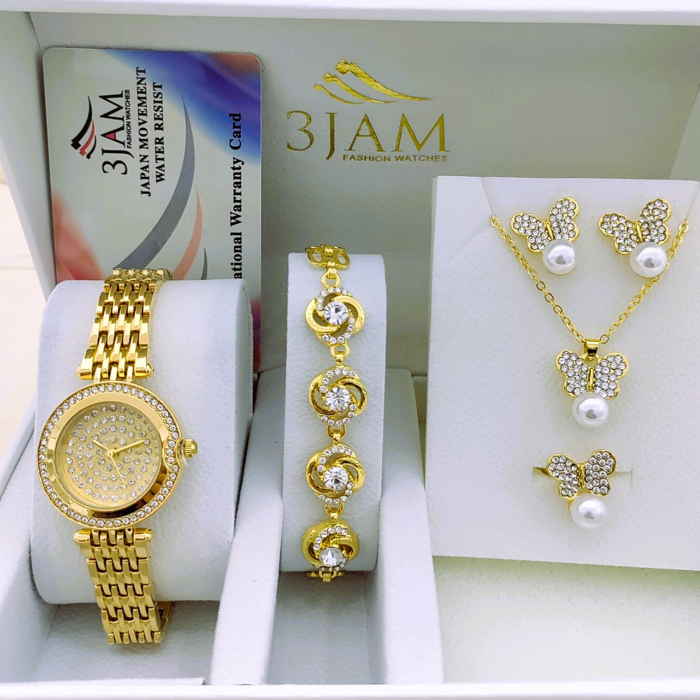 PREMIUM GIFT BOX FOR WOMEN .....5 ITEM IN 1 BOX 2 YEARS COLOR WARRANTY| BEE SISTER 016