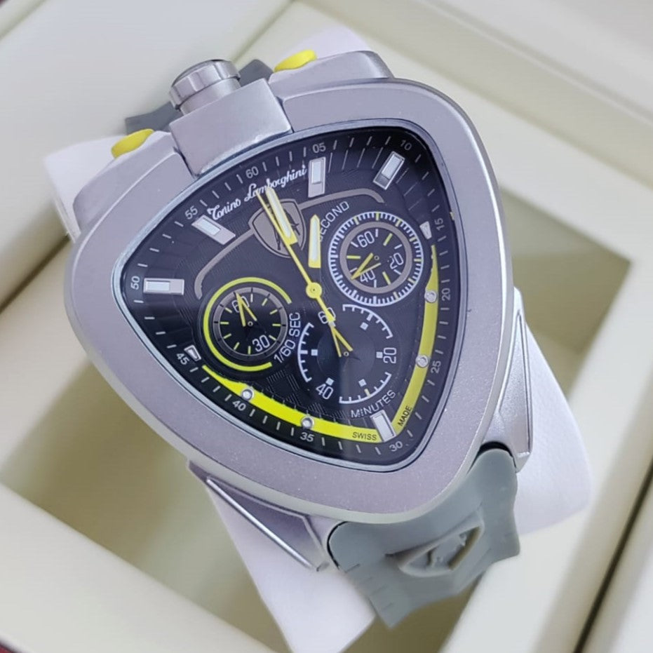 PREMIUM LAMBORGHINI WATCH WITH CHRNOGRAPH FULL QUALITY WATCH| LAMBORGHINI 767671