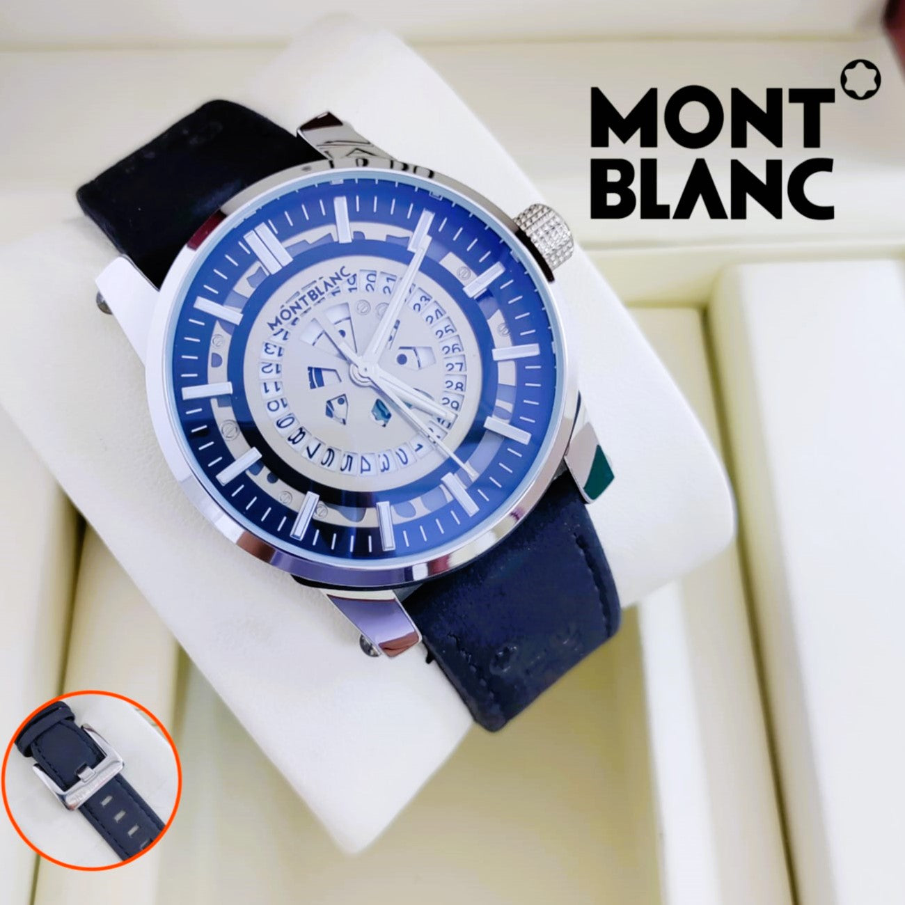 Stylish Premium Quality Mont B Watch - Mont B Watch 10