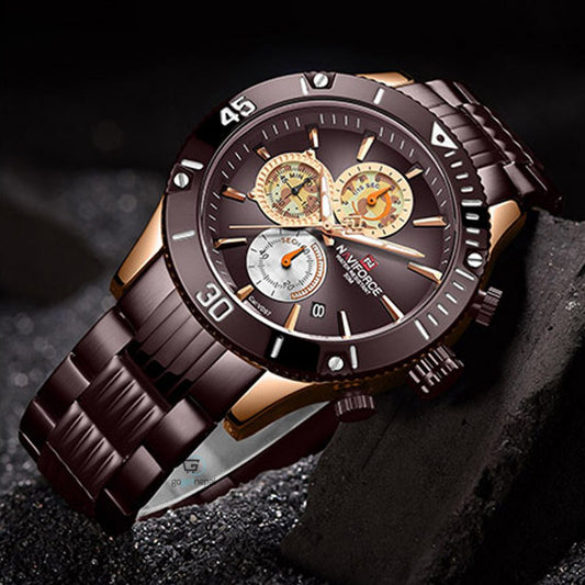 Original NAVIFORCE Stylish Waterproof Quartz Watch for Men | NF1003