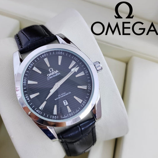 OMEGA DE VILLE DAY DATE  LETHER STRAP WITH PREMIUM QUALITY| OMEGA DE VILLE 757661