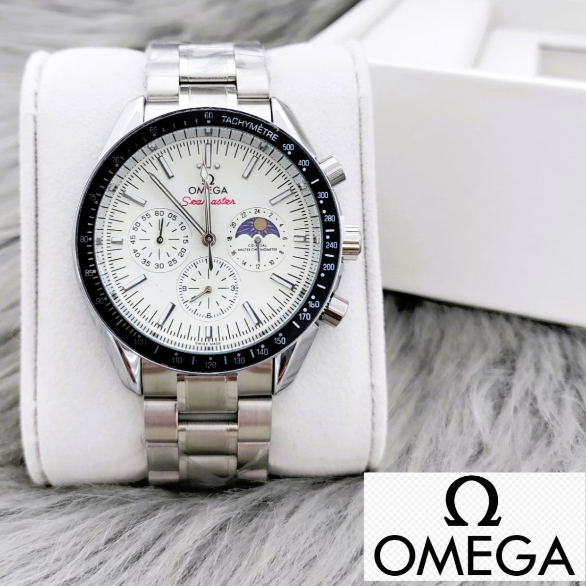 Premium Quality Chronograph Quartz Watch | OMGA Watch 3557