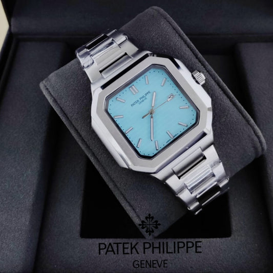 PATEK PHILIPPE EXCELLENT QUALITY WITH STAINLESS STEEL METAL BODY JUST ARRIVED NOW ALLOVER IN OMAN| PATEK P M 1799781