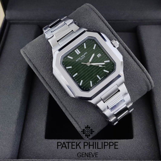 PATEK PHILIPPE EXCELLENT QUALITY WITH STAINLESS STEEL METAL BODY JUST ARRIVED NOW ALLOVER IN OMAN| PATEK P M 1799783