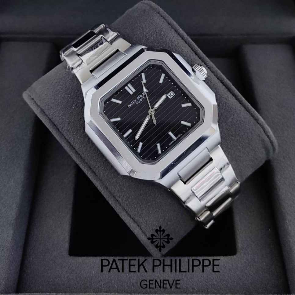 PATEK PHILIPPE EXCELLENT QUALITY WITH STAINLESS STEEL METAL BODY JUST ARRIVED NOW ALLOVER IN OMAN| PATEK P M 1799784