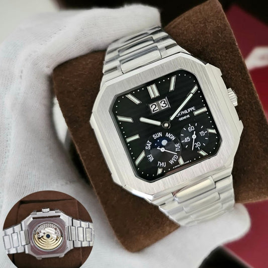 LUXURY PATEK PHILIPPE CUBITUS  AUTOMATIC THE ANTIC PIS VERY HIGH DEMANDING WATCH IN A RAW  NOW AVAILABLE   FAST FASHION IN OMAN  | PATEK PHILIPPE CUBITUS 17779155