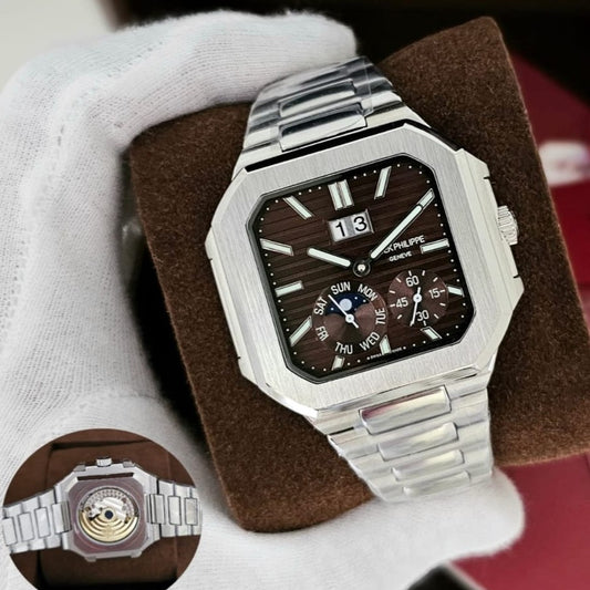 LUXURY PATEK PHILIPPE CUBITUS  AUTOMATIC THE ANTIC PIS VERY HIGH DEMANDING WATCH IN A RAW  NOW AVAILABLE   FAST FASHION IN OMAN  | PATEK PHILIPPE CUBITUS 17779157