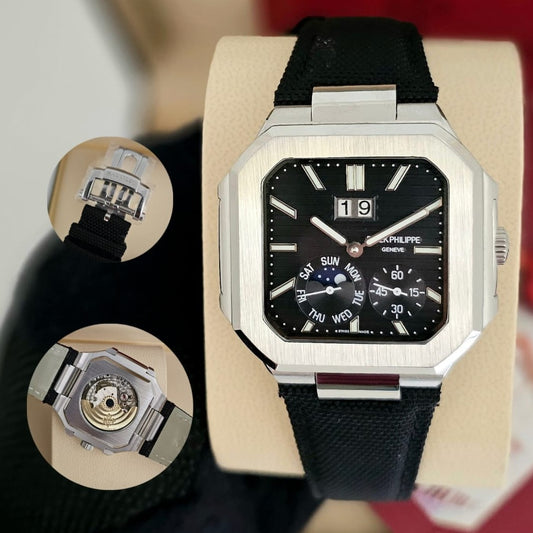LUXURY PATEK PHILIPPE CUBITUS  AUTOMATIC THE ANTIC PIS VERY HIGH DEMANDING WATCH IN A RAW  NOW AVAILABLE   FAST FASHION IN OMAN  | PATEK PHILIPPE CUBITUS 17779159