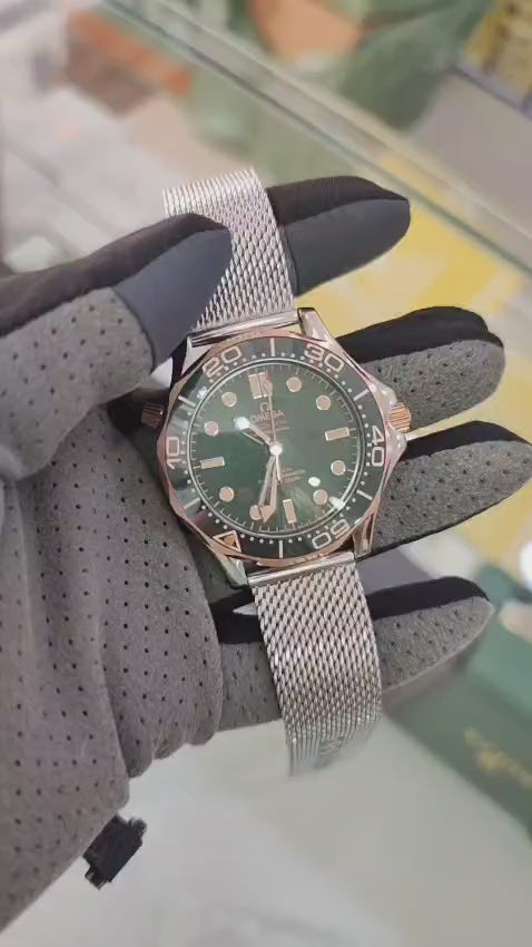 LUXURY  OMEGA SEAMASTER VERY PREMIUM VERSION  SWISS GRADE VERY DEMANDING WATCH NOW ONLY IN FAST FASHION OMAN | OMEGA SM VP 19993991