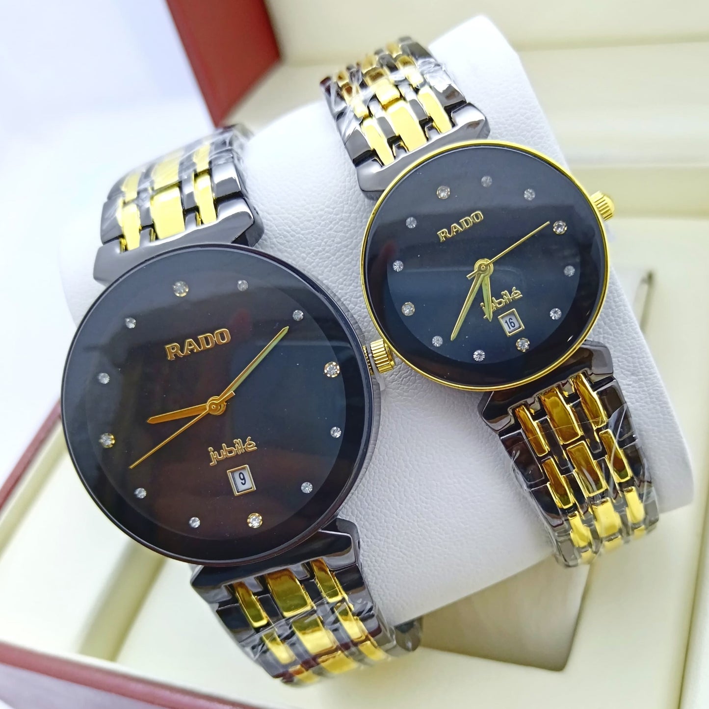 RADO COUPLE WATCH FREE DELIVERY ALLOVER OMAN | RADO COUPLE 6790