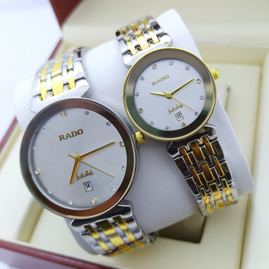 RADO COUPLE WATCH FREE DELIVERY ALLOVER OMAN | RADO COUPLE 6792