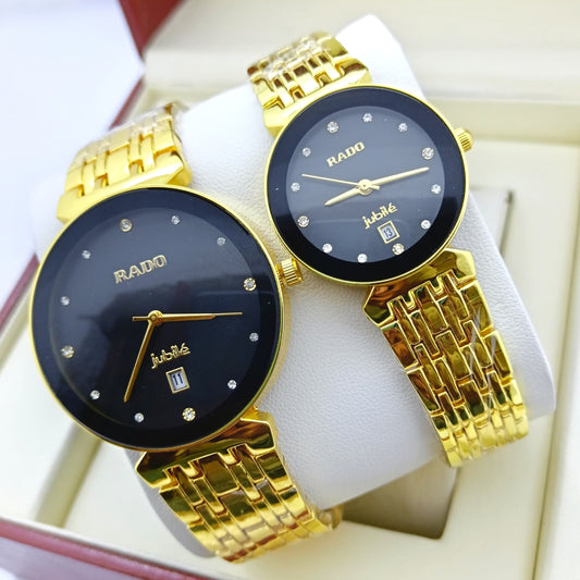 RADO COUPLE WATCH FREE DELIVERY ALLOVER OMAN | RADO COUPLE 6793