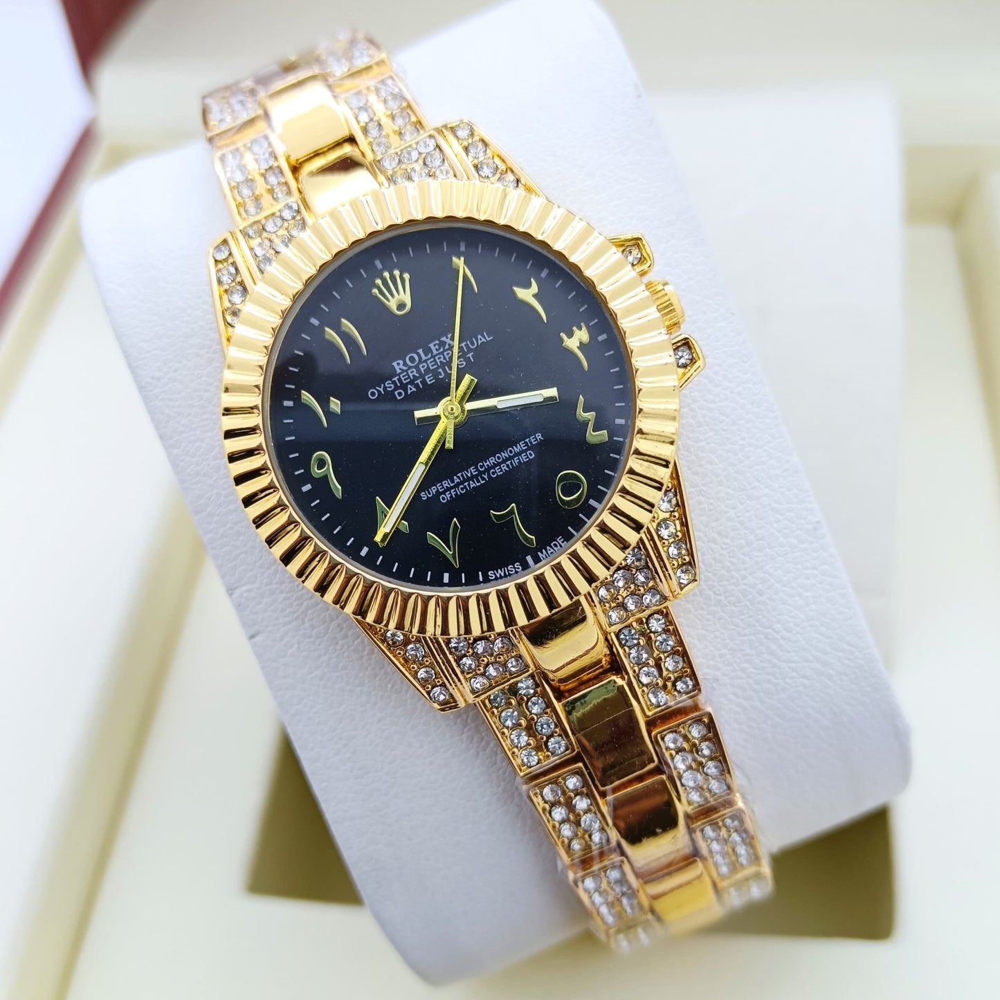 ROLEX WATCH FOR LADIES WITH VERY HIGH QUALITY WITH STONE | ROLEX QUEEN 321