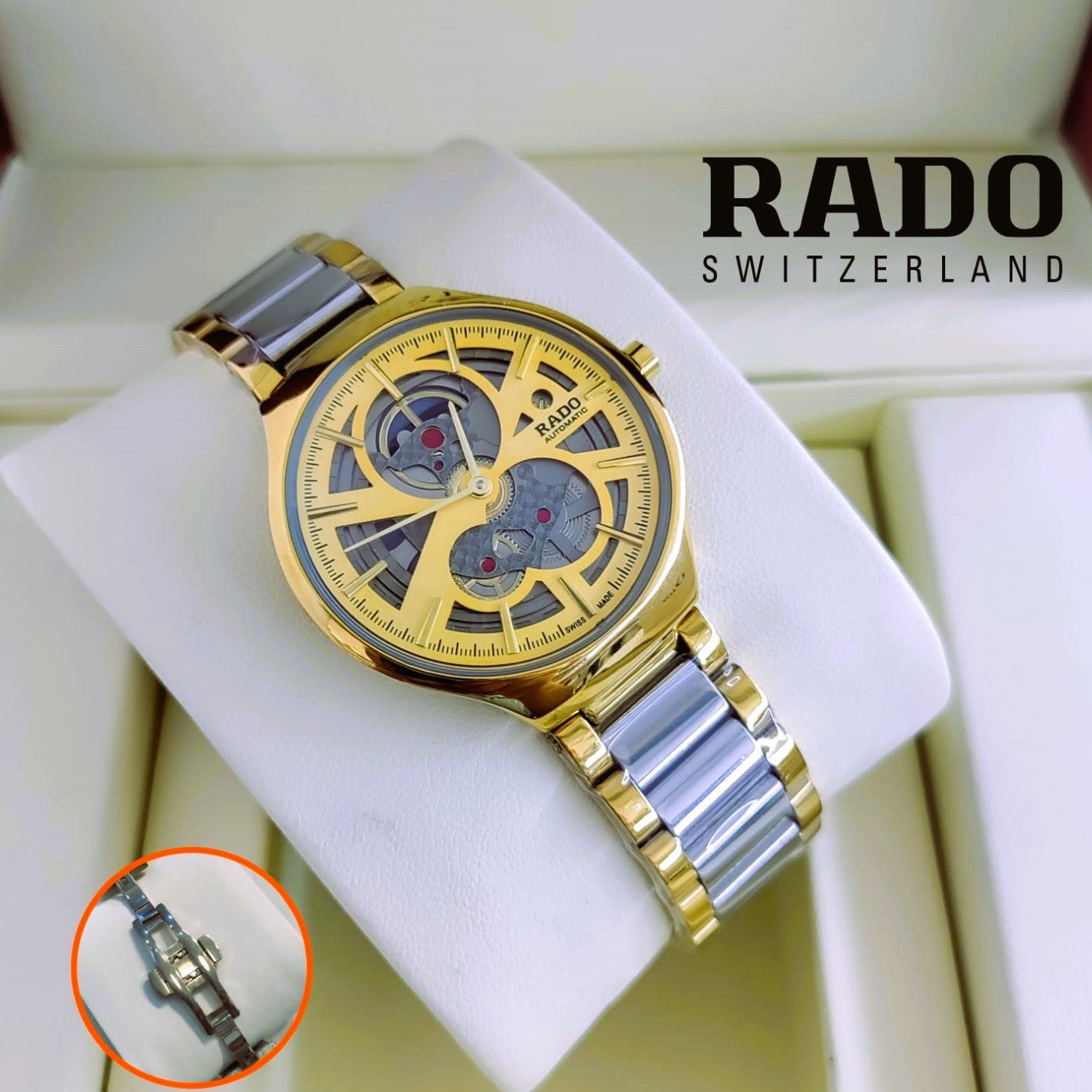 Premium Quality Rado Ceramic Quartz Watch | RADO Watch 1036