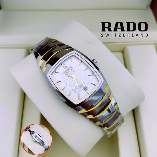 Premium Quality Rado Ceramic Quartz Watch | RADO Watch 6302