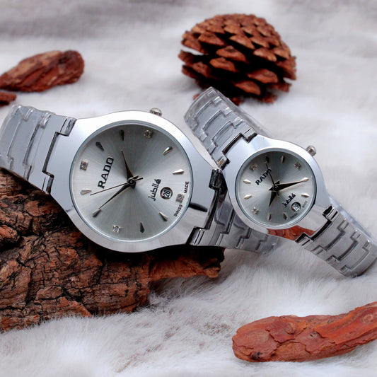 RADO COUPLE WATCH FREE DELIVERY ALLOVER OMAN | RADO COUPLE 589202