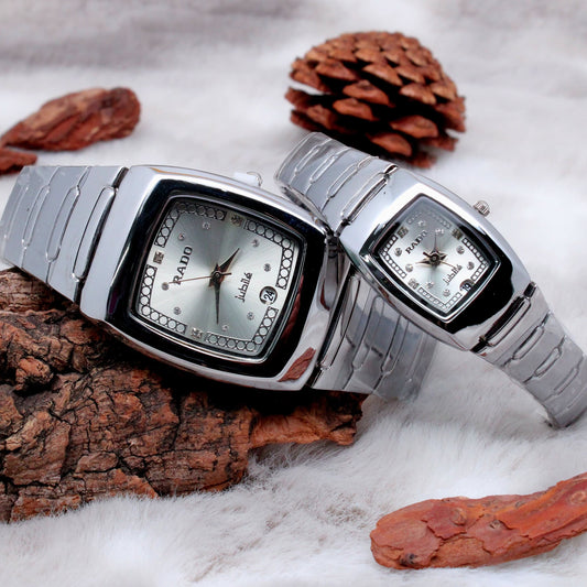 RADO COUPLE WATCH FREE DELIVERY ALLOVER OMAN | RADO COUPLE 589203