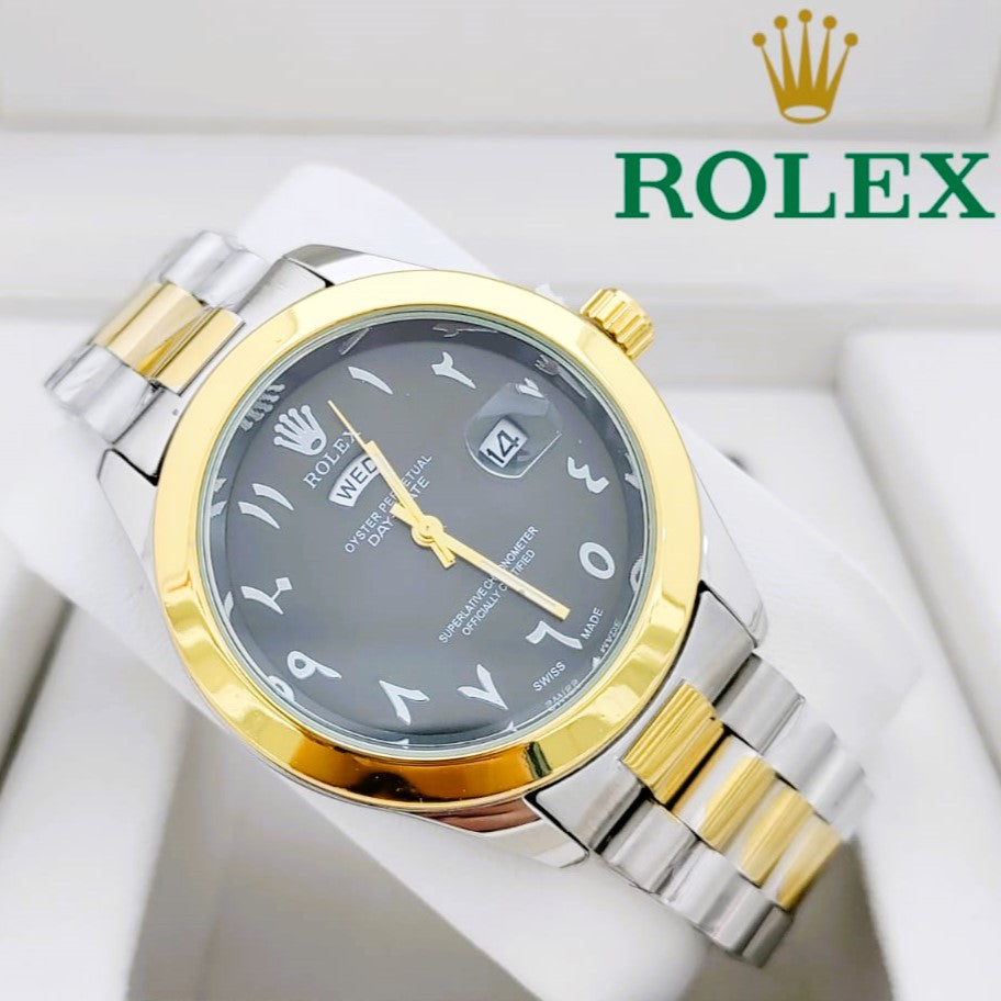 ROLEX WATCH FOR MAN WITH ARABIC DIGIT JUST ARRIVAL | ROLEX ARABIC 004