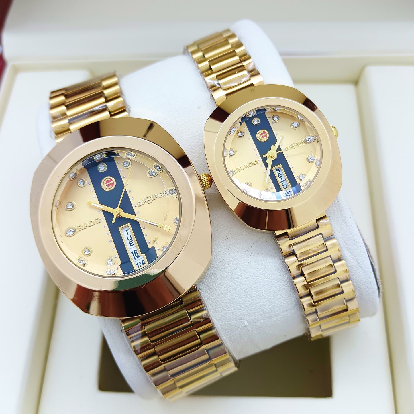 RADO COUPLE WATCH FREE DELIVERY ALLOVER OMAN | RADO COUPLE 6784