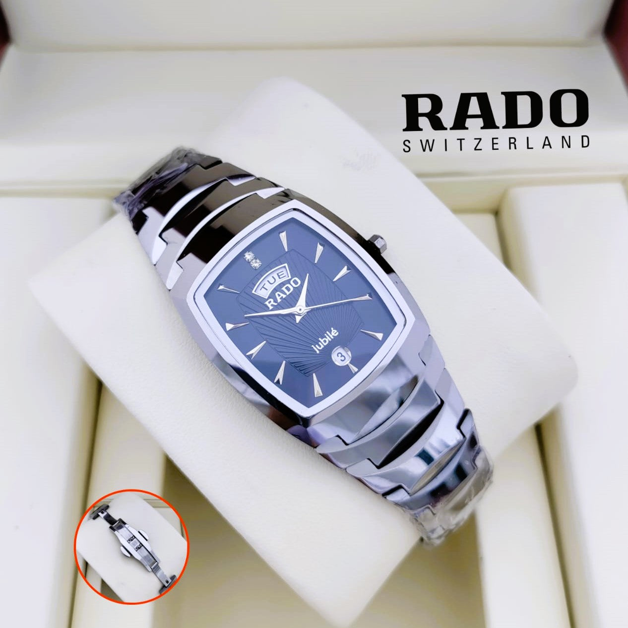 Premium Quality Rado Ceramic Quartz Watch | RADO Watch 6304