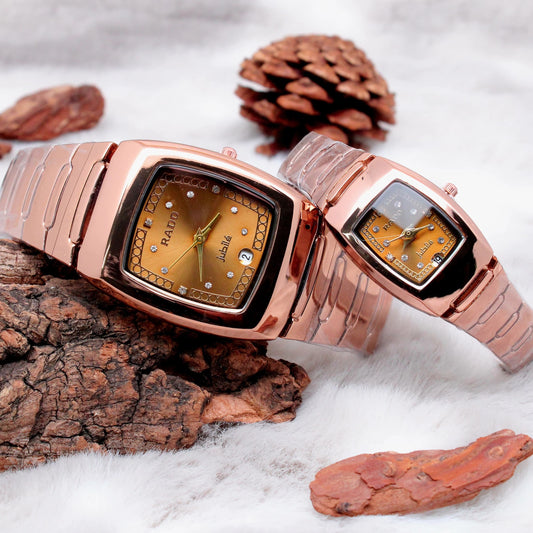 RADO COUPLE WATCH FREE DELIVERY ALLOVER OMAN | RADO COUPLE 589205