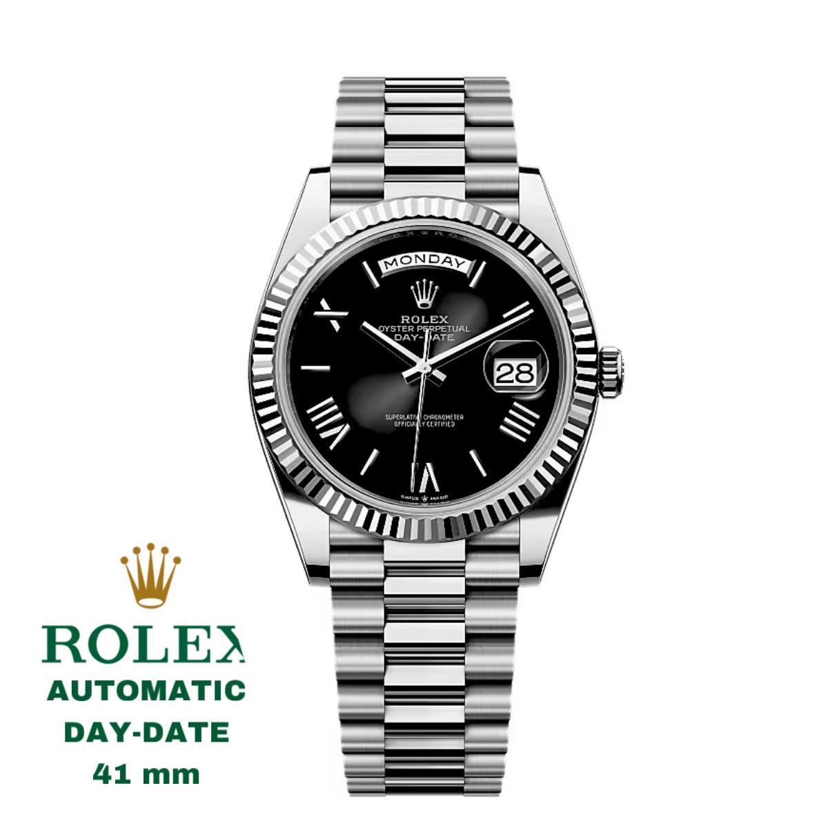 LUXURY ROLEX PERPETUAL DAY DATE  HIGH GRADE 5 YEARS WARRANTY WITH ORIGINAL BOX| ROLEX P 1334567