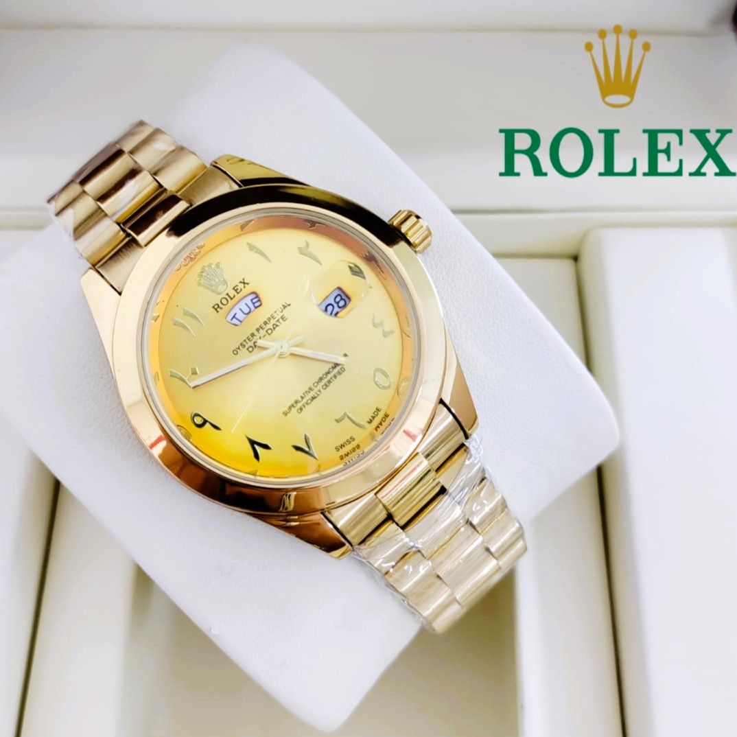 ROLEX WATCH FOR MAN WITH ARABIC DIGIT JUST ARRIVAL | ROLEX ARABIC 008