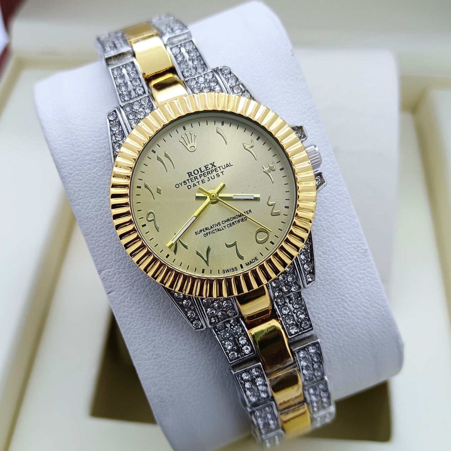 ROLEX WATCH FOR LADIES WITH VERY HIGH QUALITY WITH STONE | ROLEX QUEEN 328