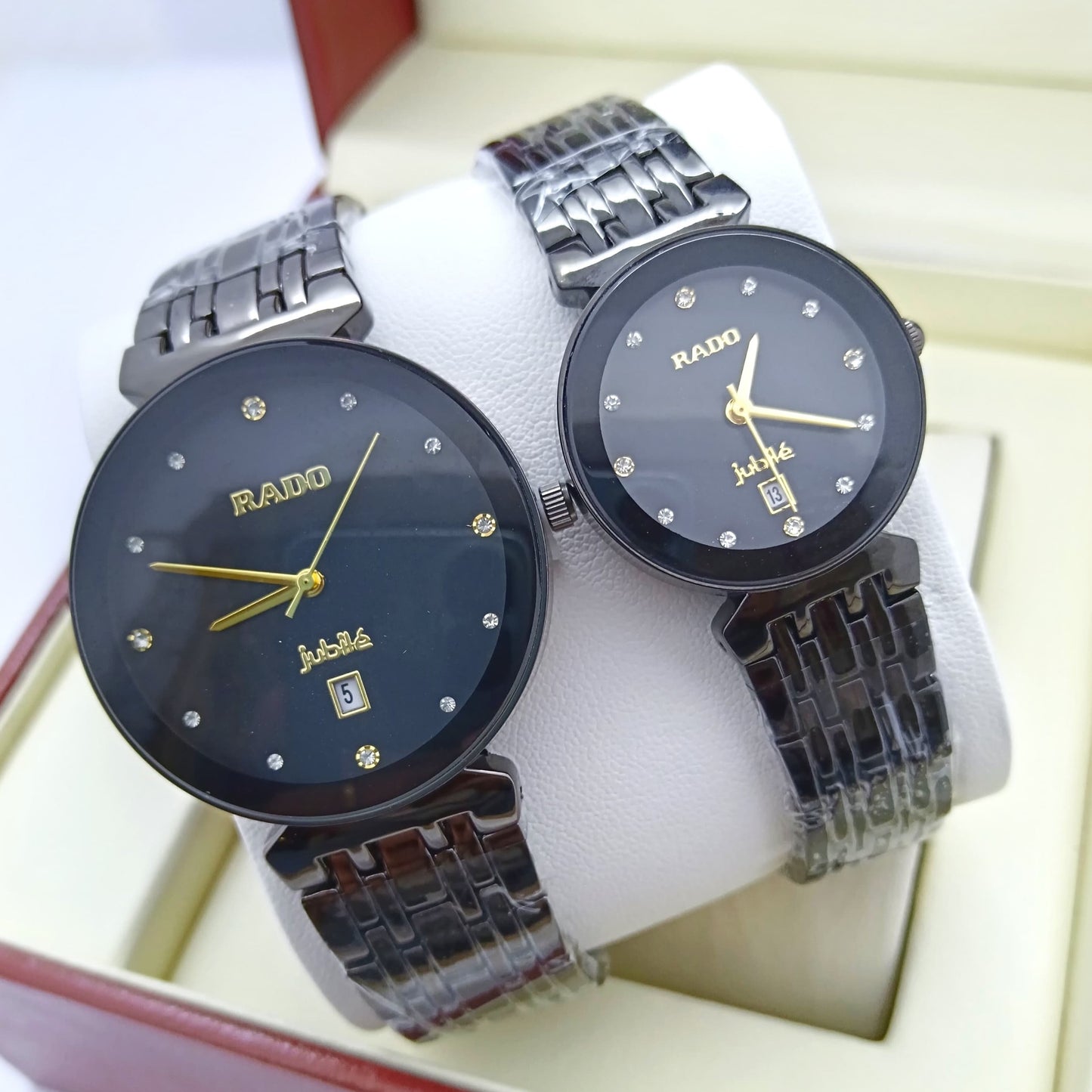 RADO COUPLE WATCH FREE DELIVERY ALLOVER OMAN | RADO COUPLE 6788