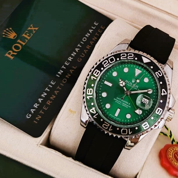 NEW ARRIVAL GMT ROLEX WITH RUBBER STRAP | ROLEX GMT 7888