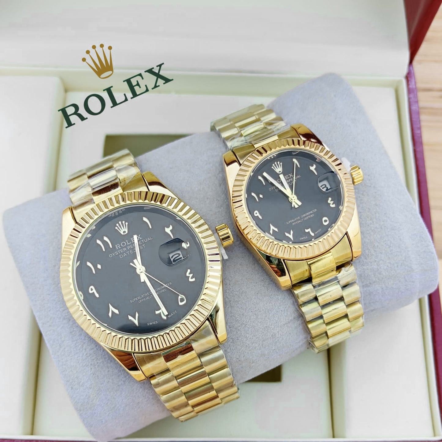 ROLEX COUPLE WATCH WITH HIGH QUALITY | ROLEX couple watch 7014