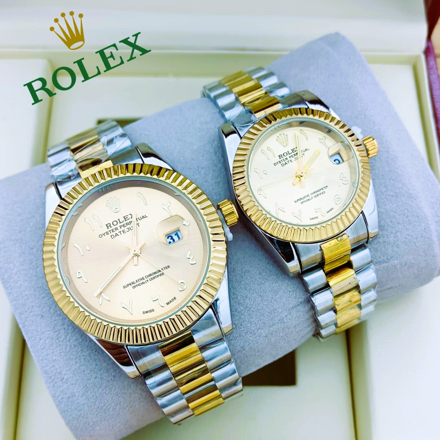 ROLEX COUPLE WATCH WITH HIGH QUALITY | ROLEX couple watch 708