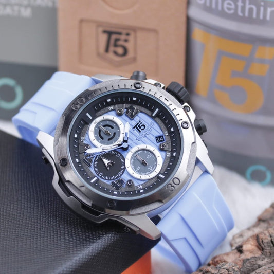 Chronograph function watches, water resistance 30 m with a unique design and excellent quality plus 2years world wide guarantee| T5 CHRNO 57571