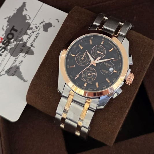 TISSOT CHRNOGRAPH STAINLESS STEEL COLOUR GUARANTEED VERY HIGH PERFORMANCE NOW ALLOVER IN OMAN | TISSOT CHRNO 133397972