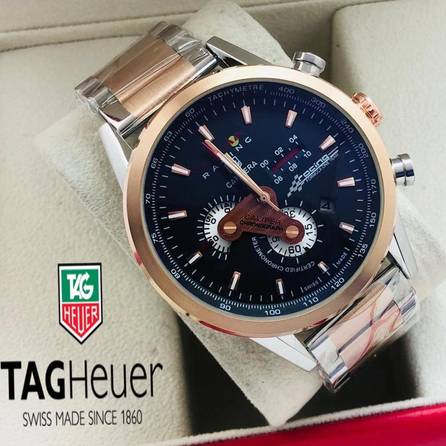 EXCLUSIVE TAG HEUER CHRONOGRAPH STYLISH WATCH TAG HEUER MAN 003