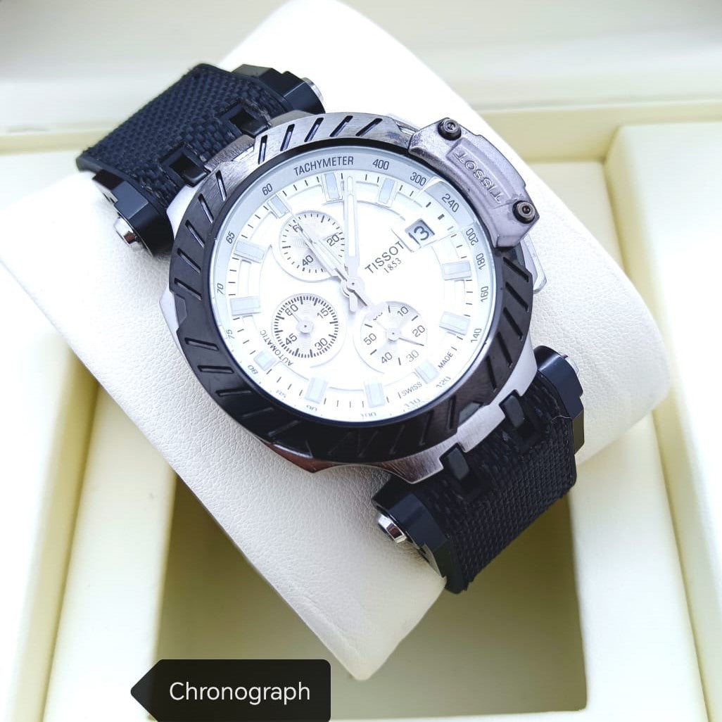 TISSOT CHRNOGRAPH  STYLISH MILITARY WATCH NOW IN OMAN| TISSOT 155263