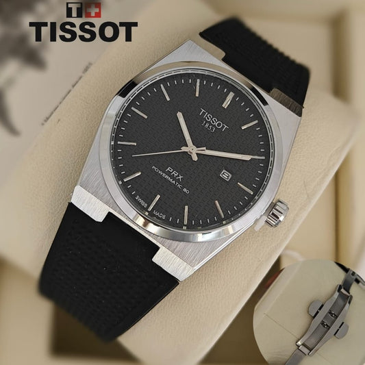 POPULAR TISSOT PRX RUBBER STRAP NEW SHIPMENT NOW AVAILABLE ALLOVER IN OMAN | TISSOT PRX 131377993