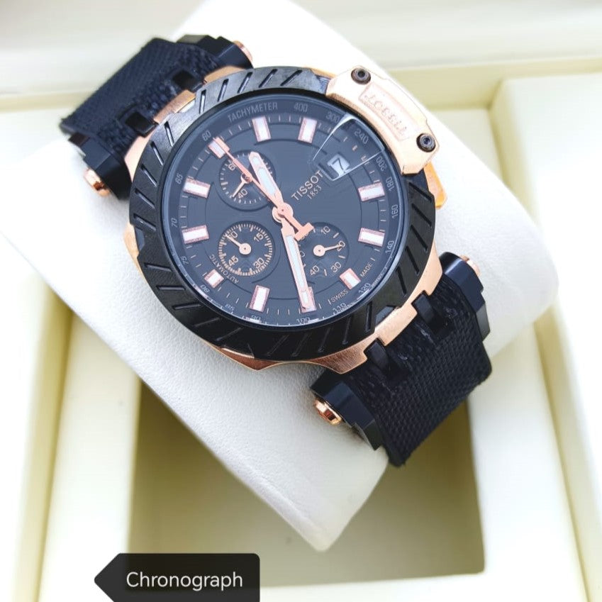 TISSOT CHRNOGRAPH  STYLISH MILITARY WATCH NOW IN OMAN| TISSOT 155264